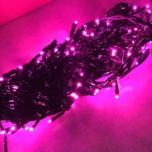 RICE LIGHTS String Purple 140 Count VTG NWT NOS